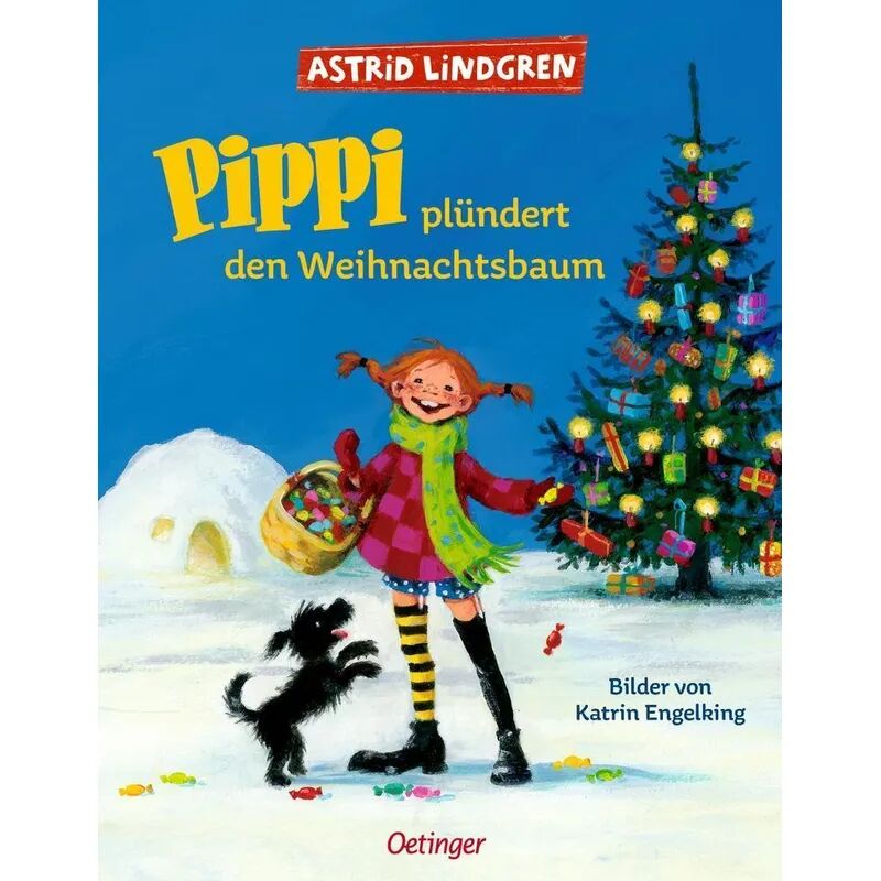 Oetinger Pippi plündert den Weihnachtsbaum
