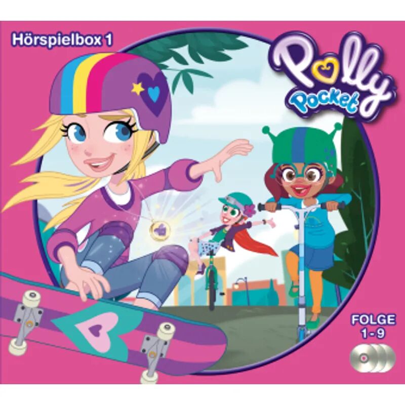 Justbridge Entertainment Germany Polly Pocket - Die Hörspielbox 1, 3 Audio-CD