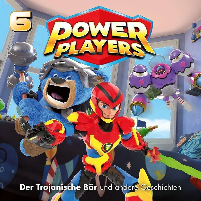 KARUSSELL Power Players - Der Trojanische Bär und andere Geschichten, 1 Audio-CD