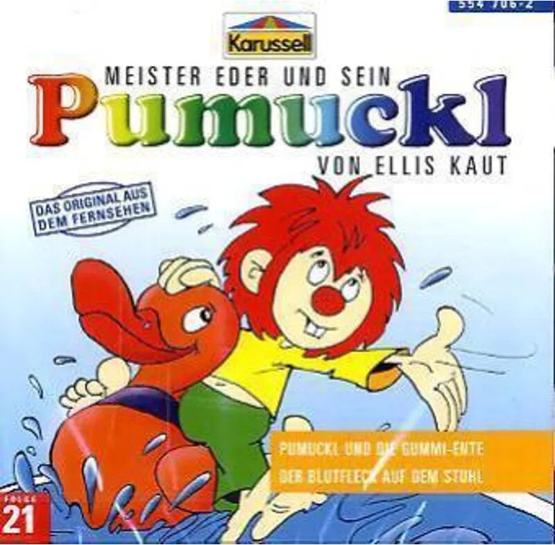 KARUSSELL Pumuckl und die Gummi-Ente / Der Blutfleck auf dem Stuhl, 1 Audio-CD