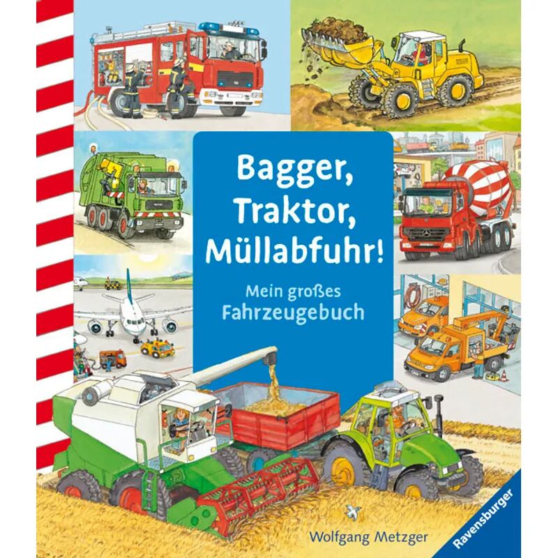 Ravensburger Verlag Ravensburger - Bagger, Traktor, Müllabfuhr!