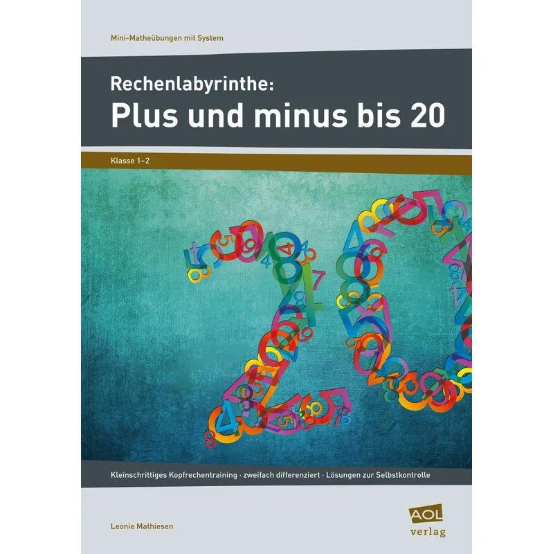 Scolix Rechenlabyrinthe: Plus und minus bis 20