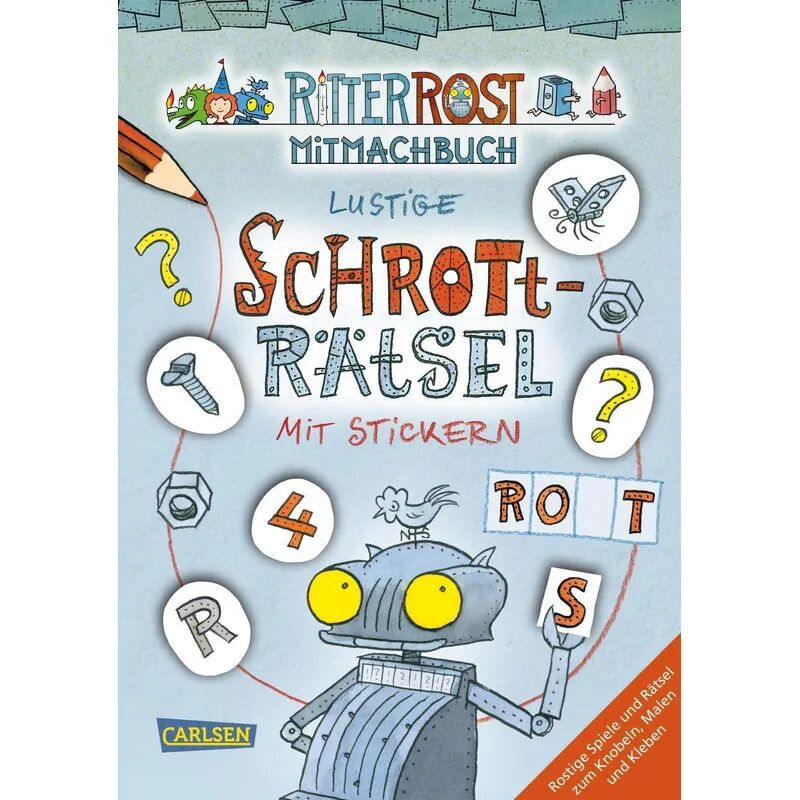Betz, Wien Ritter Rost Mitmachbuch: Lustige Schrott-Rätsel mit Stickern (Ritter Rost mit...