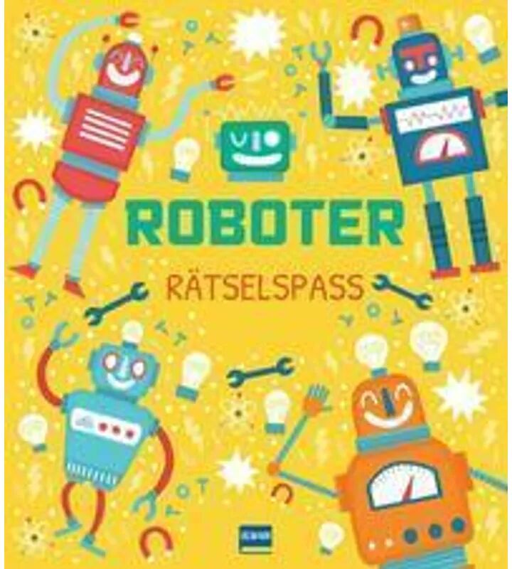 Ullmann Medien Roboter Rätselspaß (Mint-Spaßbuch)