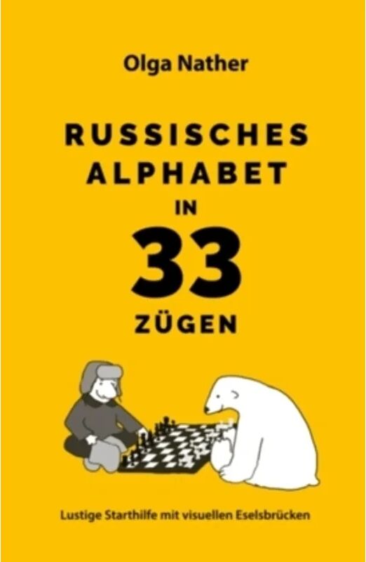 Weber Russisches Alphabet in 33 Zügen