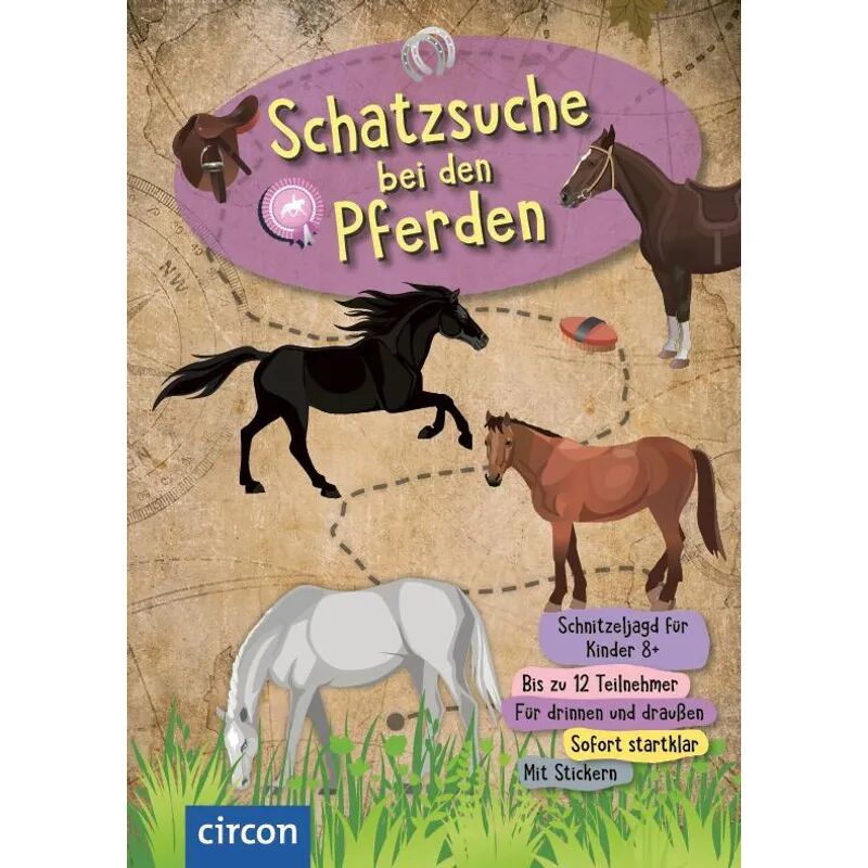 Circon Schatzsuche bei den Pferden