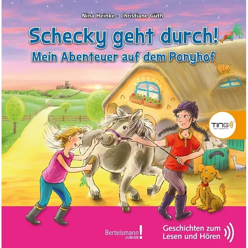 1Buch GmbH Schecky geht durch! Mein Abenteuer auf dem Ponyhof (BOOKii-Ausgabe)