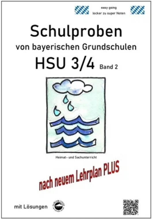 Durchblicker Verlag Schulproben von bayerischen Grundschulen - HSU 3/4 mit Lösungen