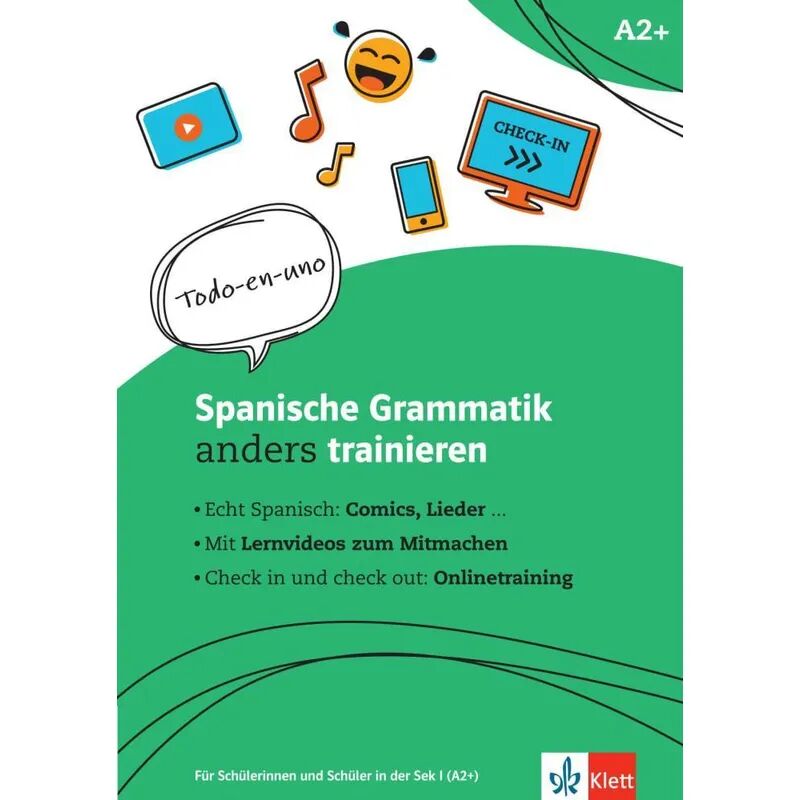 Klett Sprachen Spanische Grammatik anders trainieren