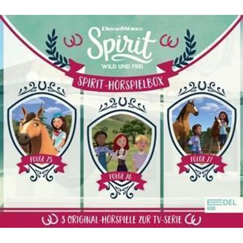 Edel Music & Entertainment CD / DVD Spirit - Hörspiel-Box, 3 Audio-CD