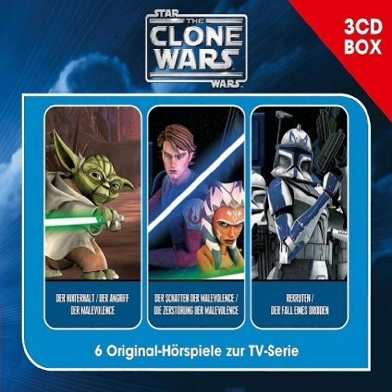 UNIVERSAL MUSIC Star Wars - The Clone Wars - Hörspielbox Vol. 1 (3CDs)