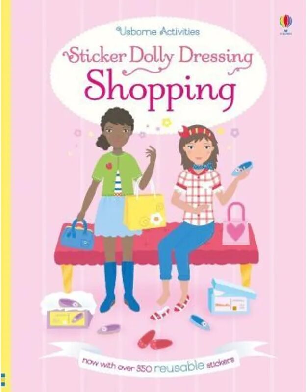 Usborne Publishing Sticker Dolly Dressing - Shopping