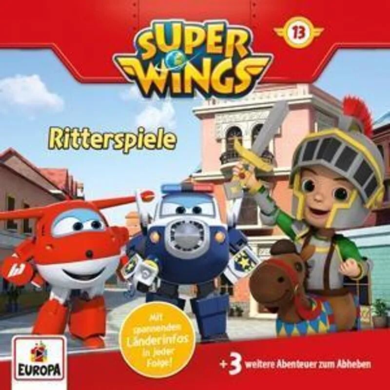 Sony Super Wings - Ritterspiele, 1 Audio-CD