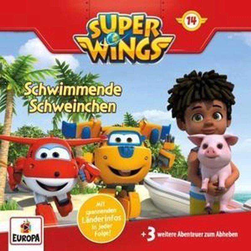 Miller Sonstiges Wortprogramm Super Wings - Schwimmende Schweinchen, 1 Audio-CD
