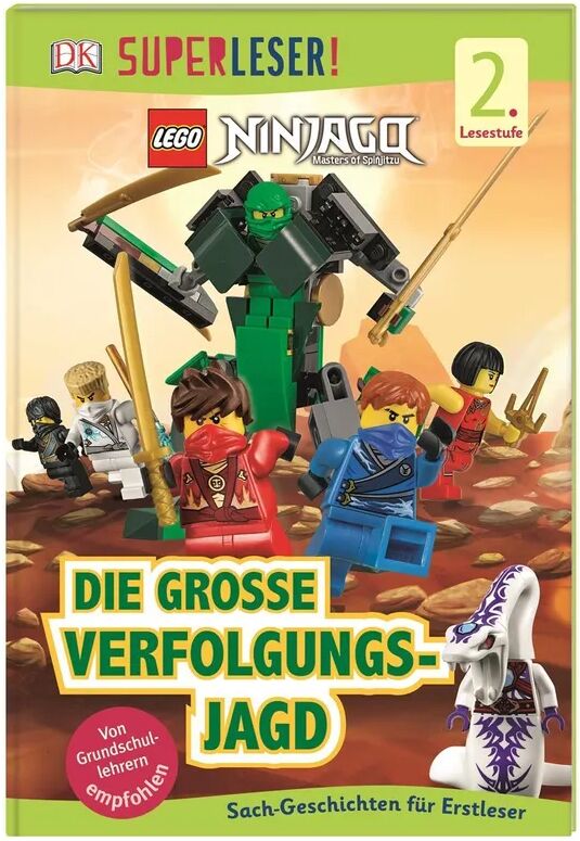 Dorling Kindersley SUPERLESER! LEGO® NINJAGO® Die große Verfolgungsjagd / Superleser 2....