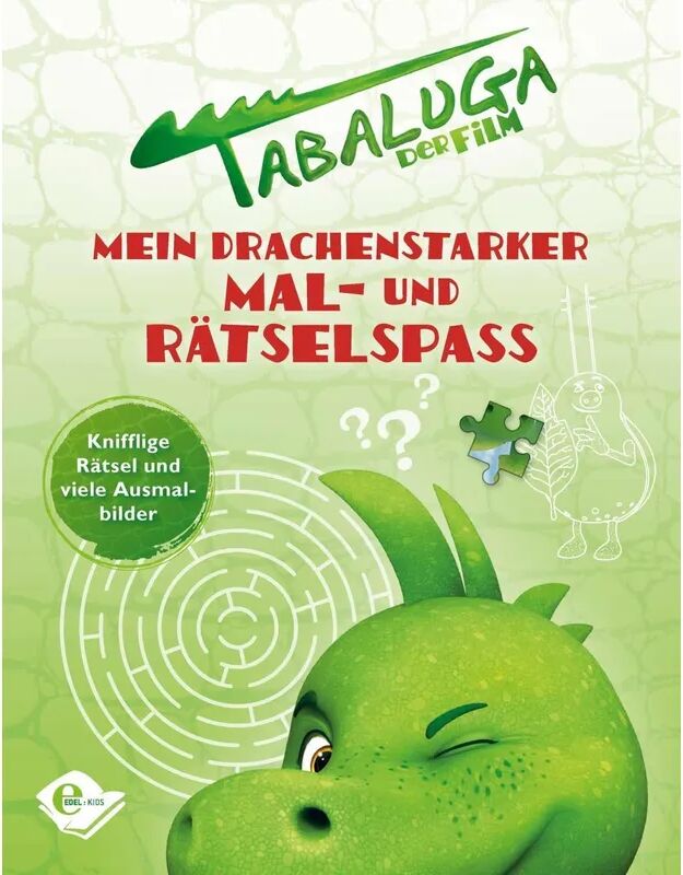 Edel Kids Books - ein Verlag der Edel Verlagsgrupp Tabaluga, Der Film - Mein drachenstarker Mal- und Rätselspaß