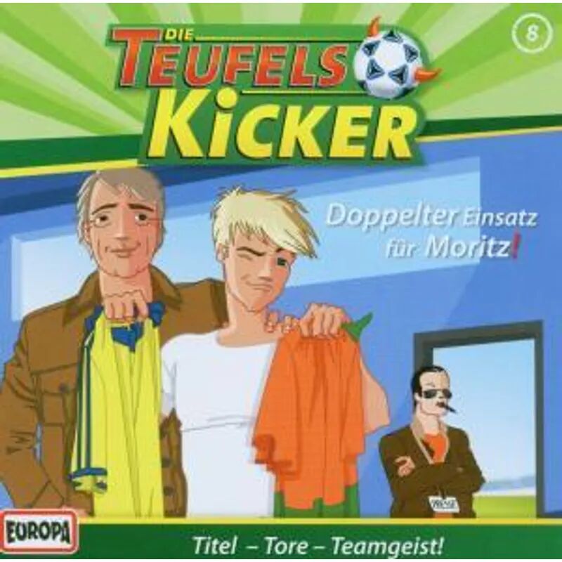 Sony Teufelskicker Hörspiel Band 8: Doppelter Einsatz für Moritz (1 Audio-CD)