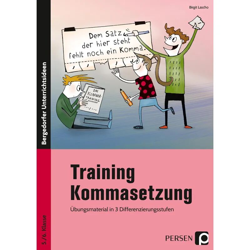 Persen Verlag in der AAP Lehrerwelt Training Kommasetzung