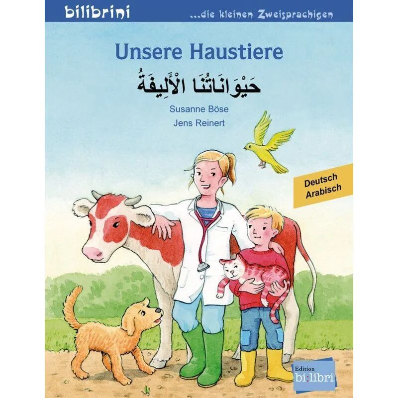 Edition bi:libri Unsere Haustiere, Deutsch-Arabisch