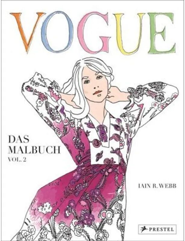 Prestel VOGUE - Das Malbuch