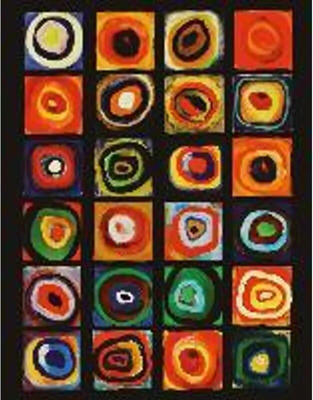 Tushita Wassily Kandinsky - Farbstudie Quadrate