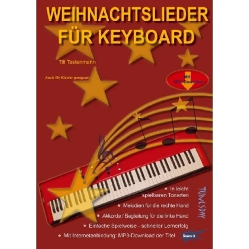 Tunesdayrecords Weihnachtslieder für Keyboard