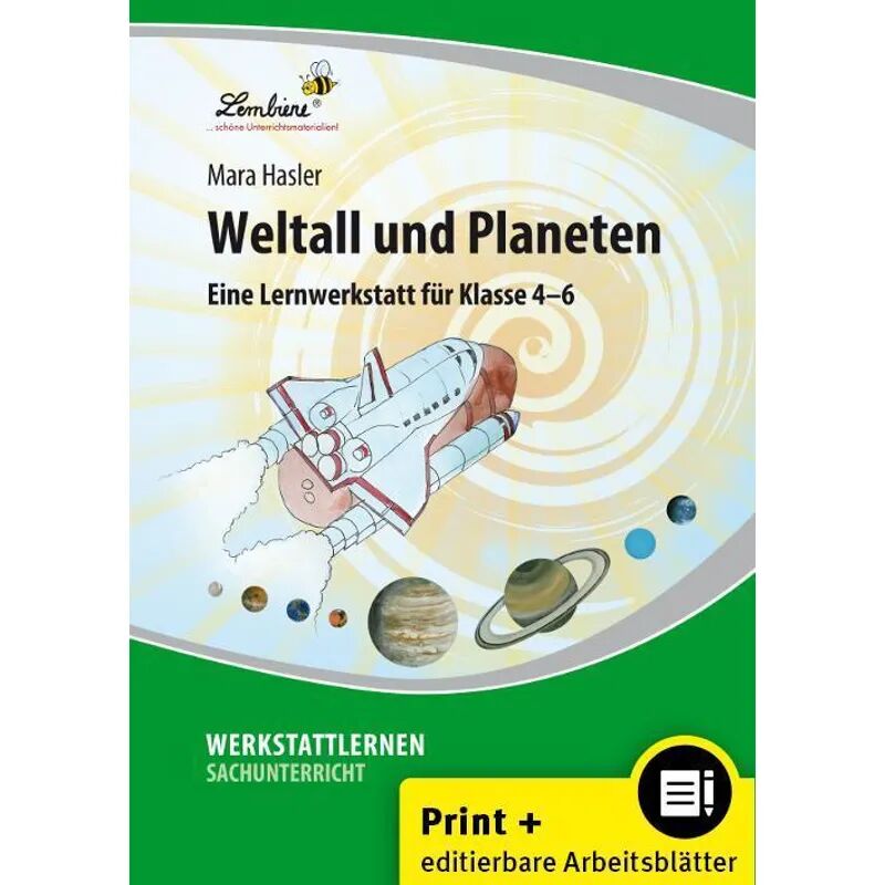 Lernbiene Verlag Weltall und Planeten, m. CD-ROM