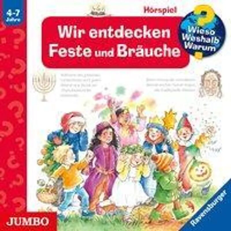 Jumbo Neue Medien Wieso? Weshalb? Warum? - Wir entdecken Feste und Bräuche, 1 Audio-CD