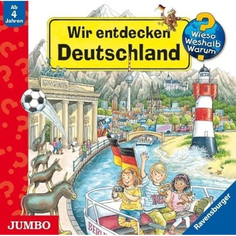 Jumbo Neue Medien Wir entdecken Deutschland, 1 Audio-CD