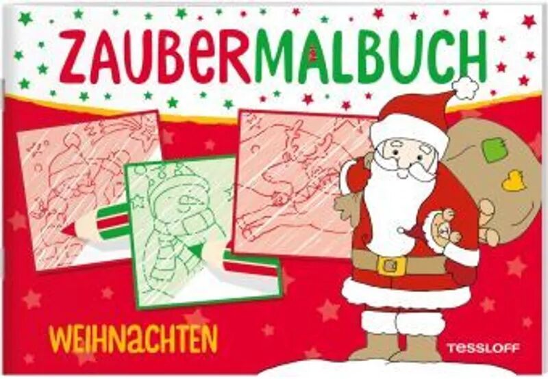 Tessloff Zaubermalbuch. Weihnachten