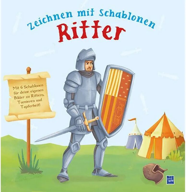 Yoyo Books Zeichnen mit Schablonen - Ritter