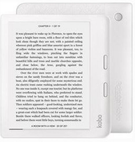 Kobo Libra 2 - 7 Zoll eBook Reader - Weiss