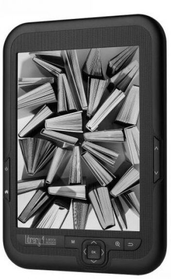 Krüger & Matz Krüger + Matz Library 4 - eBook-Reader / 8GB Speicher - Schwarz