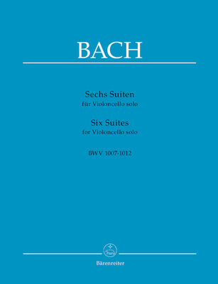 Bärenreiter Bach Six Suites Cello