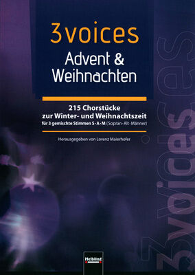 Helbling Verlag 3 Voices Advent & Weihnachten