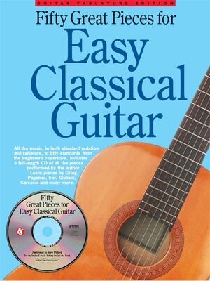 Wise Publications 50 Great Pieces Easy Guitar