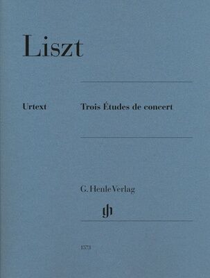 Henle Verlag Liszt Trois Etudes de Concert