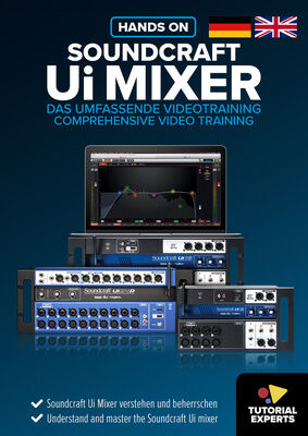 DVD Lernkurs Hands On Soundcraft Ui Mixer