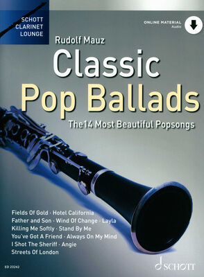 Schott Classic Pop Ballads Clarinet