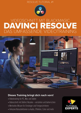 DVD Lernkurs DaVinci Resolve-Videotraining