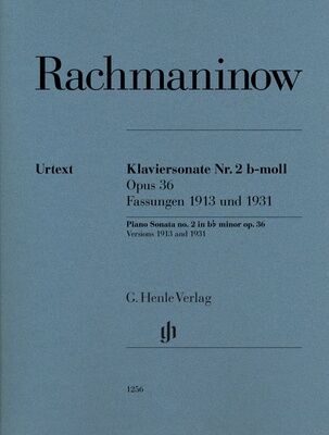 Henle Verlag Rachmaninow Klaviersonate Nr.2