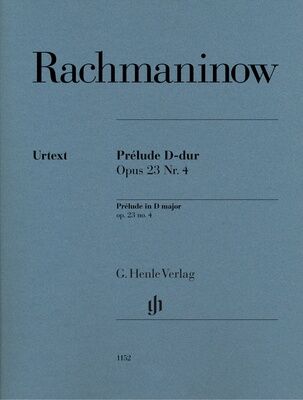 Henle Verlag Rachmaninow Prélude D-Dur