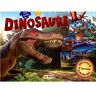 SUN Dinosauři: Obsahuje 4 puzzle o 48 dílcích