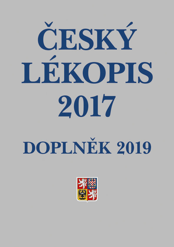Grada Český lékopis 2017 - Doplněk 2019, Ministerstvo zdravotnictví ČR