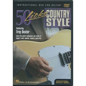 Hal Leonard 50 Licks - Country style DVD - DVD