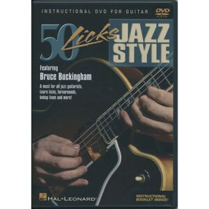 Hal Leonard 50 Licks - Jazz style DVD - DVD