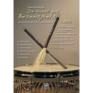 Alfred Music Die Kunst des Besenspiels Alexandru-Zorn inkl. DVD - Schulwerk für Schlagzeug