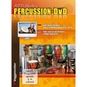 Voggenreiter Pitti Hecht's Percussion DVD deutsch / englisch - DVD