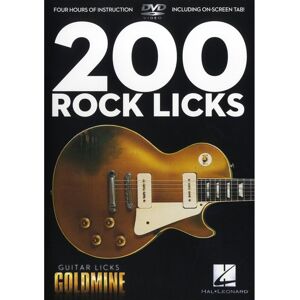 Hal Leonard 200 Rock Licks DVD - DVD