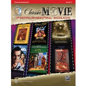 Alfred Music Classic Movie Instrumental Solos - Play-Along / Multimedia / DVD / CD